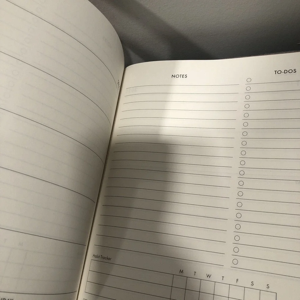 Eccolo 12 Month 2025 Large Planner Weekly Monthly Pink NEW